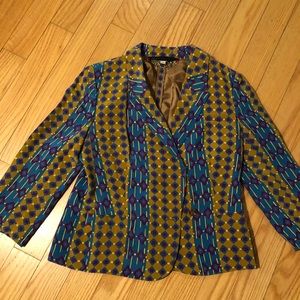 Marc by Marc Jacobs silk printed jacket